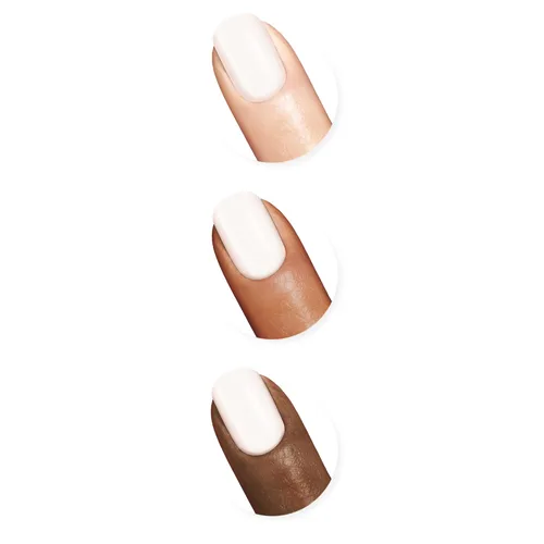 Miniatura 5 de Sally Hansen Xtreme Wear Esmalte de uñas, sin rayas, acabado brillante, color de uñas de larga duración, color blanco, 0.4 onzas líquidas