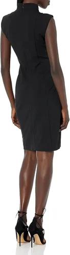Miniatura 2 de Calvin Klein Vestido sin mangas con abertura en el pecho para mujer