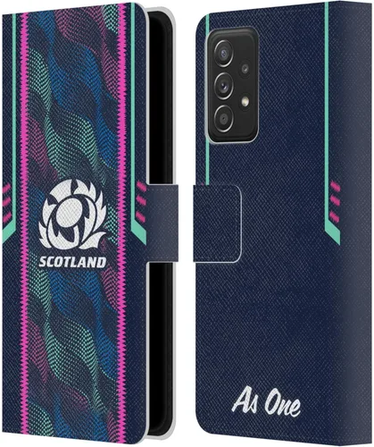 Miniatura 7 de Head Case Designs Officially Licensed Scotland Rugby Away 2023/24 Crest Kit Leather Wallet Case Compatible with Samsung Galaxy A53 5G (2022)