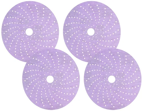 Miniatura 29 de 3M Cubitron II Hookit 31370 - Disco abrasivo de lijado limpio, 6 pulgadas, grado 40+, paquete de 50 discos, alto rendimiento, larga duración