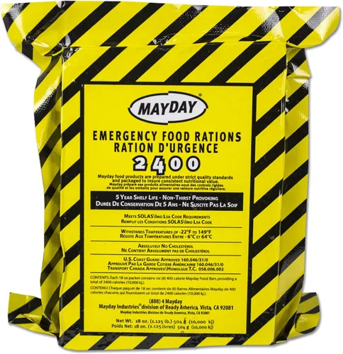 Miniatura 12 de Ready America 70185 kit de emergencia de gran calidad para 1 persona, mochila para 3 días