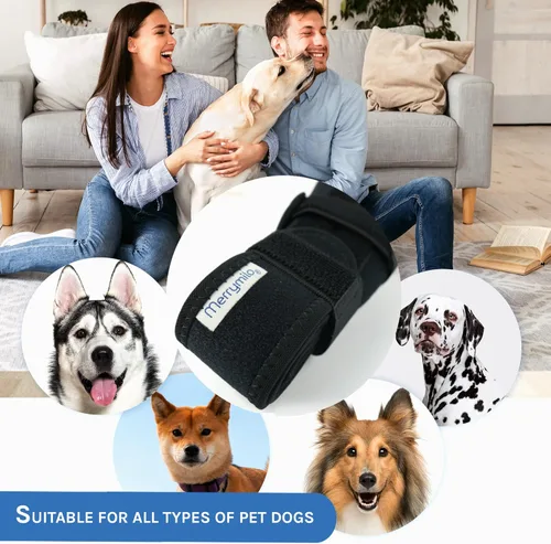 Miniatura 8 de Rodillera para perros para patas traseras y traseras, soporte de pierna canina para lesiones de ligamento cruzado anterior, CCL y ligamento cruzado