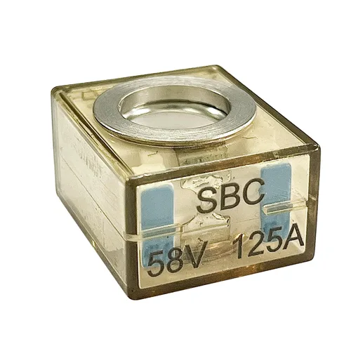 Miniatura 12 de Bloque de fusibles de terminal doble South Bend Components con clasificación marina (MRBF), 300A máx., 58V CC máx., IP 66, protegido contra
