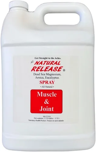 Miniatura 8 de Four Oaks Farm Ventures, Tratamiento en aerosol muscular de liberación natural, linimento de caballo para dolores musculares, dolor