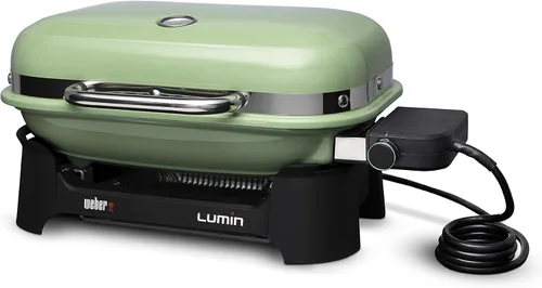 Miniatura 24 de Weber Lumin - Parrilla de barbacoa eléctrica compacta para exteriores, color negro - Ideal para espacios pequeños como patios, balcones y terrazas