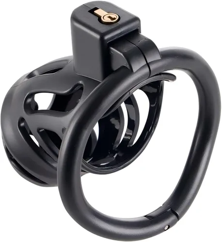 Miniatura 5 de Sex Toys - Jaula para el pene con 3 anillos de diferentes tamaños, jaulas de castidad masculina, ligera y transpirable, utilizada para restringir