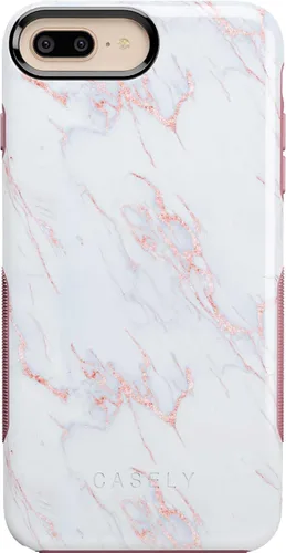 Miniatura 13 de Casely Funda para iPhone 6/7/8 Plus Funda con estampado de festival (solo buenas vibraciones)