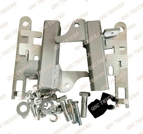 Miniatura 9 de Par de esquinas de parachoques + protector de ciervo de acero inoxidable + rejilla para Kenworth T680