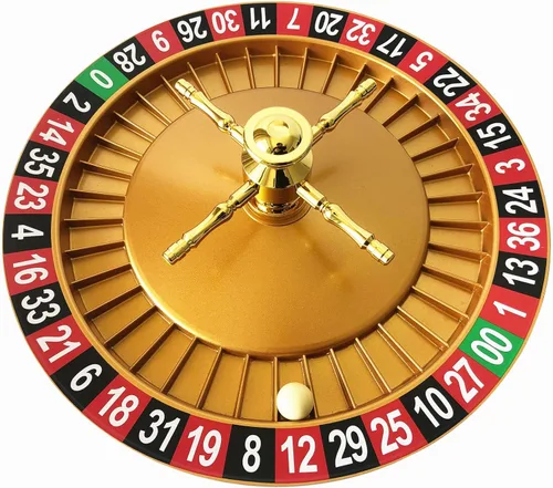 Miniatura 5 de Yuanhe Juego de ruleta de lujo – Juego de ruleta de grado casino de 18 pulgadas con 2 bolas, acción de giro muy suave, ideal para la noche