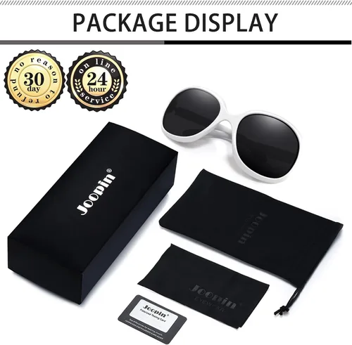 Miniatura 109 de Joopin Lentes de sol de gran tamaño para mujer, polarizados, grandes, para conducción, protección UV, grandes sombras