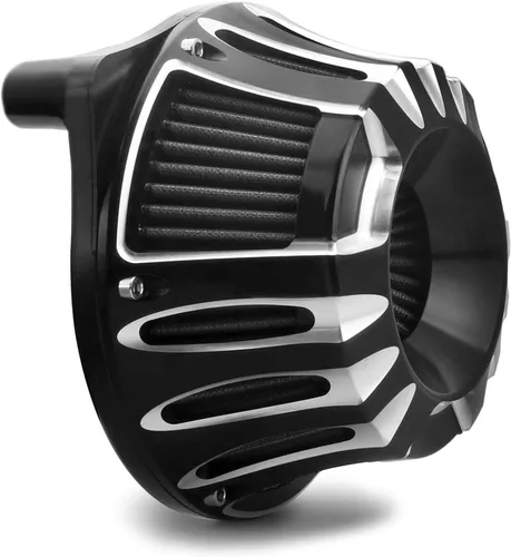 Miniatura 20 de Para filtro limpiador de aire Harley Touring Street Glide Road King Electra Tri Trike Dyna Sportster XL 883 1200 Softail toma de aire