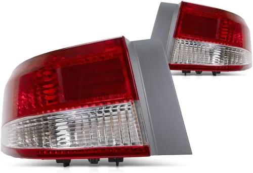 Miniatura 3 de KarParts360: Para 2003 2004 Honda Accord Conjunto de luces traseras par lado conductor y pasajero w/bombillas para HO2800148 HO2801148