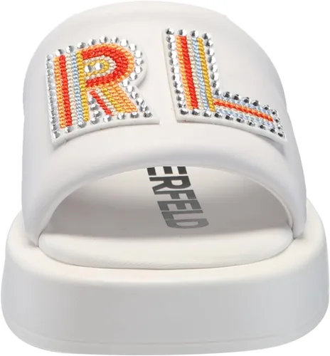Miniatura 2 de Karl Lagerfeld Paris Women's Opal Embellished Platform Sandal Slide