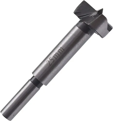 Miniatura 8 de BestAlice Juego de 5 brocas Forstner, 15, 20, 25, 30, 1.378 in, juego de brocas para carpintería, juego de brocas de ala plana, broca de acero