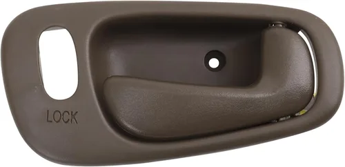 Miniatura 100 de TRQ Manija Interior de Puerta del Lado del Pasajero Negra Compatible con Ford Bronco 1987-1996 F-150 1987-1997 F-250 1997 F-250 HD F-350