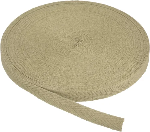 Miniatura 241 de PATIKIL Cinta de sarga de algodón de 1 pulgada, 50 yardas, cinta de algodón, cinta de encuadernación al bies, cinta de espiga para costura, Verde