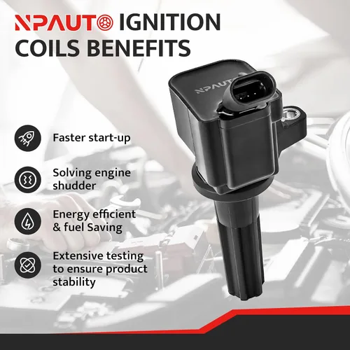 Miniatura 2 de Paquete de Bobina de Encendido de Reemplazo para 4.2 3.7 2.9 2006 2007 2008 2009 2010 2011 2012 Chevy Trailblazer Colorado, GMC Envoy Canyon, Buick