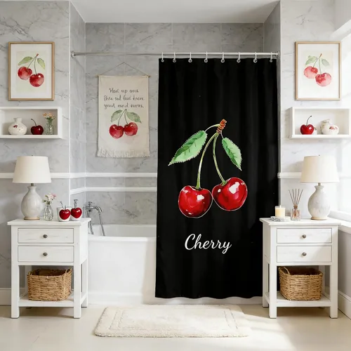 Miniatura 15 de Cortinas de ducha con bandera estadounidense, cortinas de baño de motocicleta para niños, adolescentes y adultos, cortinas de baño impermeables