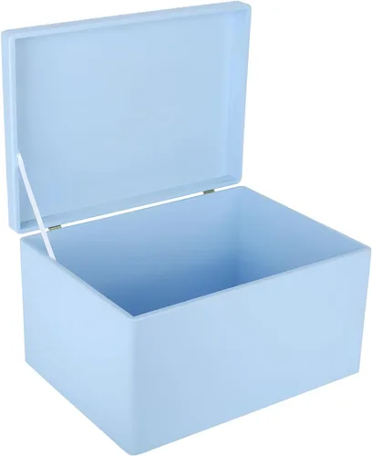 Miniatura 28 de Creative Deco Caja Grande de Madera Negra para Almacenamiento con Tapa con Bisagras 11.8 x 7.87 x 5.51 pulgadas (+-0.5) Caja de Regalo para Negro
