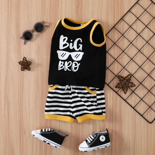 Miniatura 3 de MAMAMI Ropa de verano para bebé, 2 piezas, camiseta de manga corta de algodón, traje corto