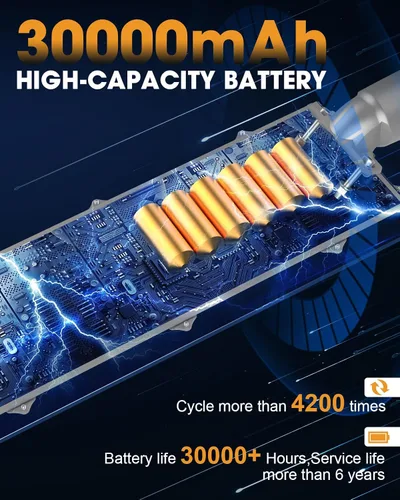 Miniatura 3 de Luz solar de seguridad para exteriores, 2800 pies cuadrados luz de inundación LED súper brillante con sensor de movimiento, IP67 impermeable