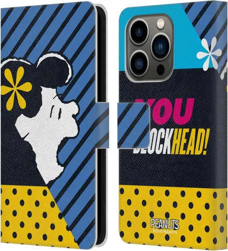 Miniatura 144 de Head Case Designs Funda de piel con licencia oficial de Peanuts Snoopy & Woodstock Balloon Halfs and Laughs para Apple iPhone 7/8/SE 2020 y 2022