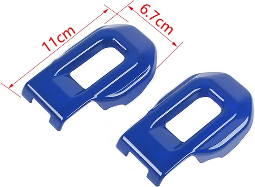 Miniatura 7 de Hoolcar Cubierta de soportes de cierre de capó para Jeep Wrangler JL JLU 2018-2021 y Gladiator JT 2020-2021, azul