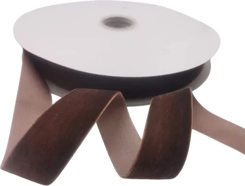 Miniatura 10 de Cinta de terciopelo de nailon de una sola cara, carrete de 1 1/2 pulgadas x 25 yardas (dorado)