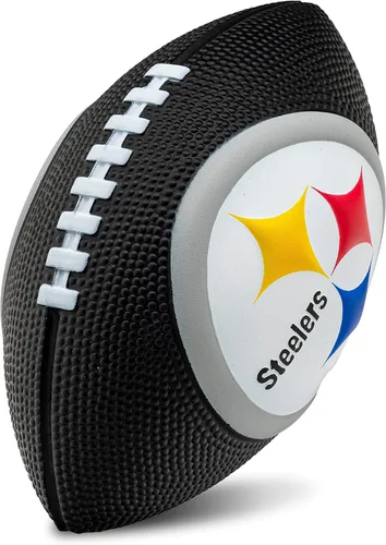 Miniatura 26 de Franklin Sports NFL - Fútbol americano de espuma para niños, pelota suave de tamaño junior de 8.5 pulgadas con logotipos 3D, perfecta para el día