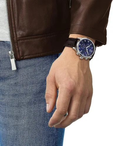 Miniatura 4 de Tissot Mens Chrono XL Stainless Steel Casual Watch Brown