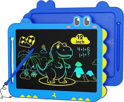 Miniatura 11 de Tableta de escritura LCD de 8.5 pulgadas para niños, juguetes de unicornio regalos para niñas de 3 a 5 años, juguete educativo de viaje, regalo