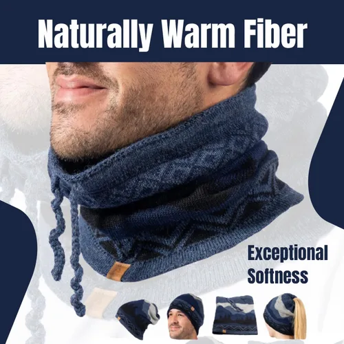 Miniatura 6 de Baby Alpaca Alpaca Neck Warmer, Unisex Winter Warm Hat, Multipurpose Headwear, Neck Gaiter Scarf, Soft Warm