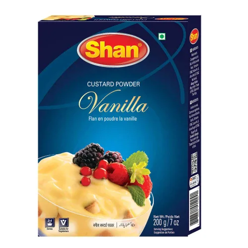 Miniatura 6 de Shan Polvo de crema de mango, 7.05 oz, postre esencial para cualquier ocasión, apto para vegetarianos, bolsa hermética en una caja (paquete de 3)