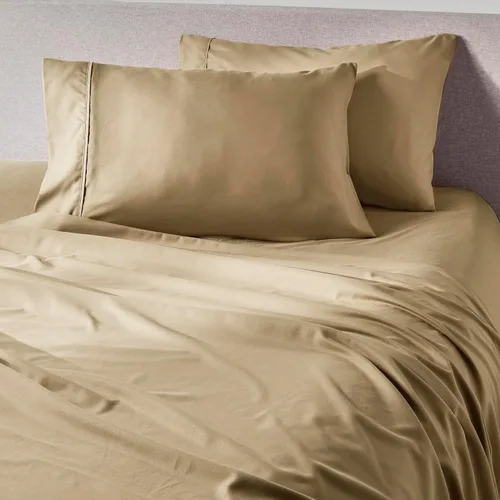 Miniatura 33 de PeachSkinSheets Juego de sábanas de berenjena, nivel de suavidad de 1500 hilos, sábanas refrescantes extra suaves para personas que duermen
