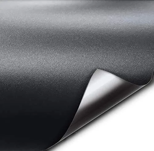 VViViD Rollo de vinilo metálico con acabado satinado arquitectónico, 24 x 60 pulgadas (gris carbón metálico mate)