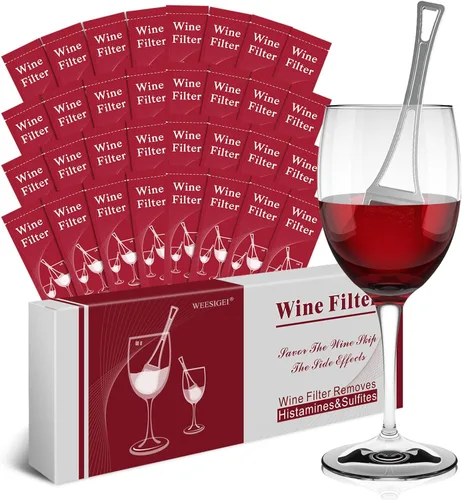 Miniatura 9 de Purificador de sulfito de varita de vino: removedor de filtros de vino, histaminas, sulfito, reduce los dolores de cabeza, alivia y sensibilidades