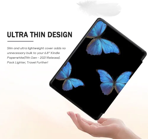 Miniatura 6 de SCSVPN Funda para Kindle Paperwhite de 11ª generación de 6.8" y Kindle Paperwhite Signature Edition (2021, modelo n.º M2L3EK/M2L4EK), funda delgada