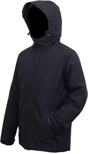 Miniatura 7 de Alpine Swiss Chaqueta de esquí impermeable con capucha para hombre, abrigo de snowboard cálido para invierno