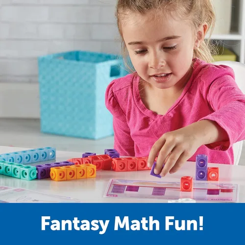 Miniatura 2 de Fantástico juego de actividades matemáticas de jardín de infantes: cubos MathLink por Learning Resources