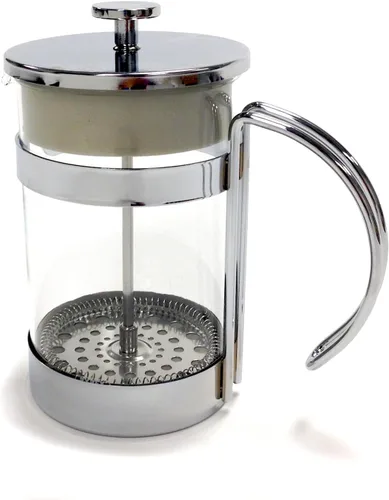 Miniatura 10 de Norpro 5581 Prensa de café/té de vidrio/cromo, 2 tazas