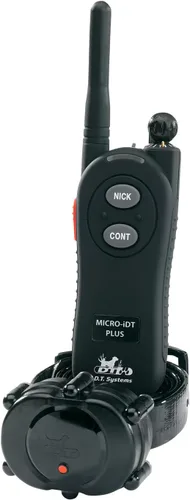 Miniatura 4 de DT Systems IDT-Plus - Collar receptor y transmisor micro para adiestrador de perros, negro, XS (10 libras o menos) (IDT Plus)