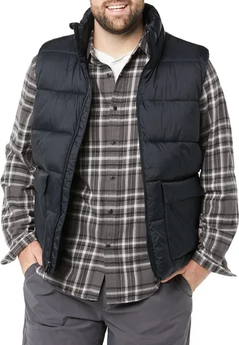Miniatura 3 de Tienda Essentials Chaleco acolchado con forro de sherpa resistente al agua para hombre