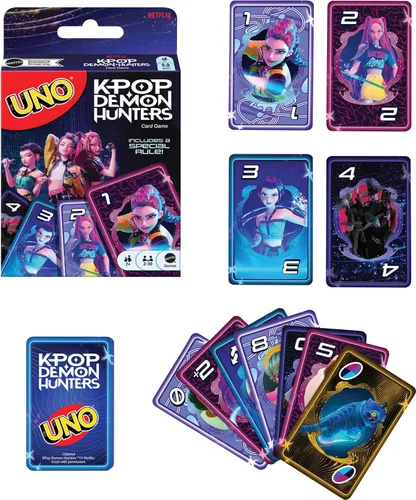 Miniatura 2 de Juego de cartas KPop Demon Hunters UNO