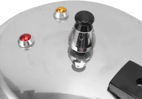 Miniatura 9 de Olla a presión de aleación de aluminio de 3 litros, olla de presión pequeña de presión inferior de 7.1 in para cocina de inducción de estufa de gas