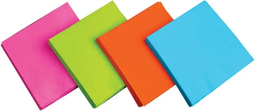 Party Essentials Servilletas de papel de 2 capas, Servilleta para bebidas