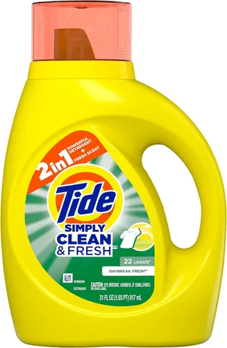 Miniatura 9 de Tide Hec Simply Clean and Fresh Daybreak - Detergente líquido para ropa, 25 onzas