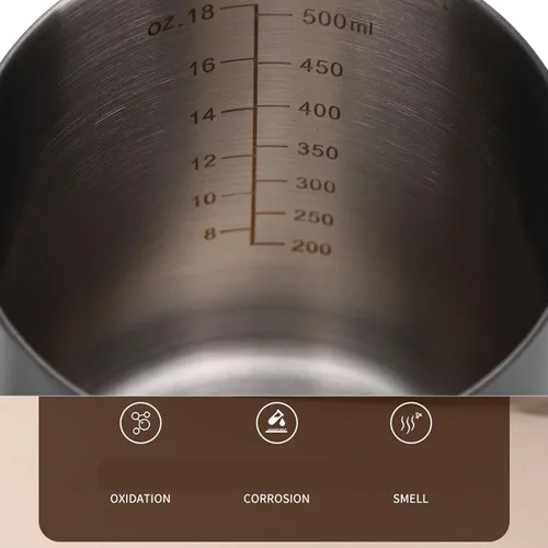Miniatura 3 de LICAEVEY Hervidor de cuello de cisne, hervidor de café con termómetro integrado y mango de madera, estufa de acero inoxidable 304 para verter