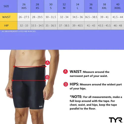 Miniatura 3 de TYR Men's Durafast One Jammer Swimsuit