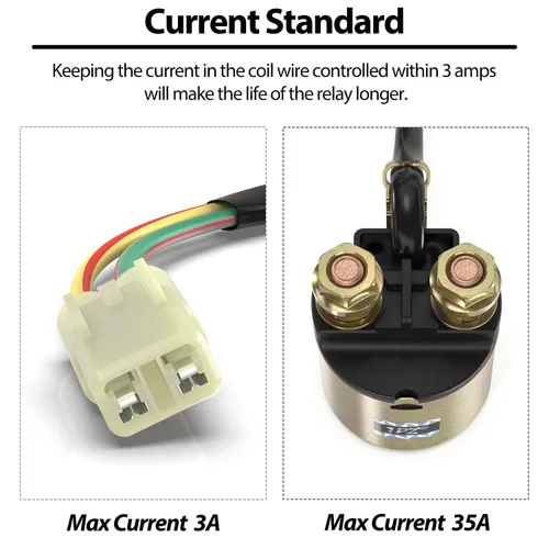 Miniatura 6 de Relé solenoide de arranque 1PZ para Honda TRX350 TRX420 TRX500 Rancher ATV Compatible con Honda TRX90 TRX200 TRX300 TRX400 TRX450 TRX520 TRX650