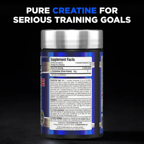 Miniatura 8 de ALLMAX Nutrition Creatina Monohidrato - Mejora el Rendimiento y la Intensidad del Entrenamiento - Vegano y Sin Gluten (100 Gramos, Sin Sabor)